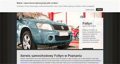 Desktop Screenshot of foltyn.pl